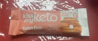 Maple Donut Keto Bar, Maple Donut