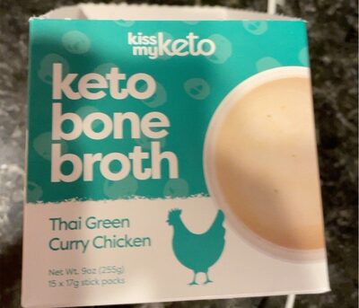 Thai Green Curry Chicken Keto Bone Broth, Thai Green Curry Chicken
