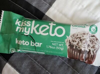Chocolate Coconut Ketogenic Bar, Chocolate Coconut