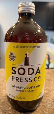 Summer Orange Organic Soda Mix, Summer Orange