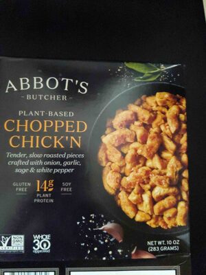 Plant-Based Chopped Chick'N