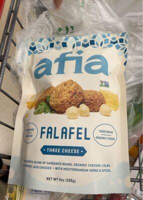 Three Cheese Falafel A Wholesome Blend Of Garbanzo Beans, Cheddar, Colby, Monterey Jack Cheese, And Mediterranean Herbs & Spices., Three Cheese