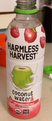 Coconut Water & Strawberry Rose Juice Beverage, Coconut Water & Strawberry Rose