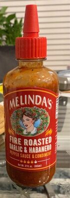 Fire Roasted Garlic & Habanero Pepper Sauce & Condiment, Fire Roasted Garlic & Habanero Pepper