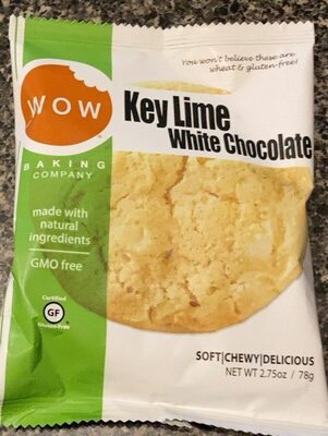 Key Lime White Chocolate Cookies, Key Lime White Chocolate