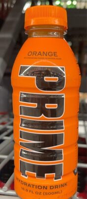 Orange Flavored Hydration Drink, Orange