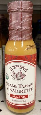 Sesame Tamari Organic Vinaigrette, Sesame Tamari