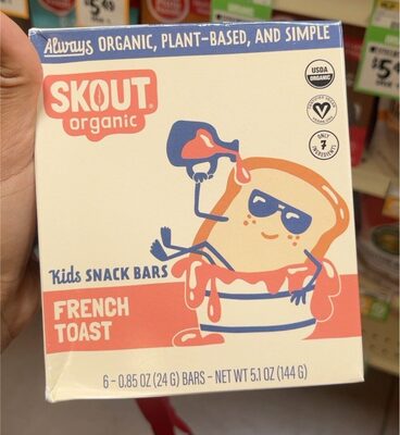 French Toast Kids Snack Bars, French Toast