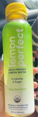 Hydrating Kiwi Star Fruit Zero Sugar Lemon-Powered Beverage, Kiwi; Star Fruit