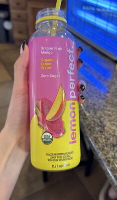 Dragon Fruit Mango Zero Sugar Hydrating Lemon  Enhanced Water Beverage, Dragon Fruit; Mango; Lemon