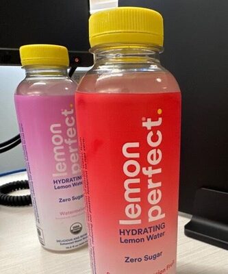 Zero Sugar Strawberry Passion Fruit Enhanced Water Beverage, Strawberry; Passion Fruit; Lemon