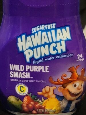 Sugar Free Wild Purple Smash Liquid Water Enhancer, Wild Purple Smash