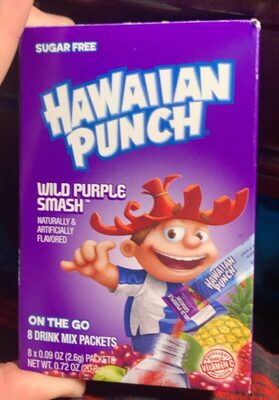 Wild Purple Smash Flavored On The Go Drink Mix Packets, Wild Purple Smash