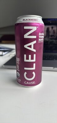 Blackberry Sparkling Yerba Mate Beverage, Blackberry