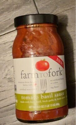 Tomato Basil Sauce Made With Fresh Basil, Fresh Garlic & Fresh Onions, Tomato Basil