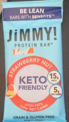 Strawberry Nut Protein Bar, Strawberry Nut