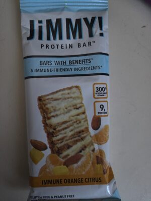 Immune Citrus Burst Protein Bar, Immune Citrus Burst
