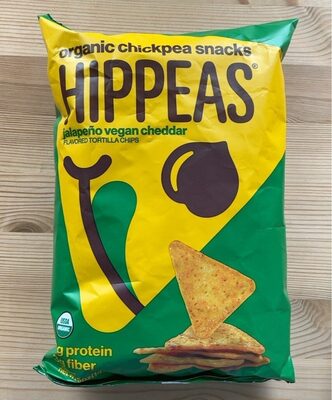 Jalapeno Vegan Cheddar Flavored Tortilla Chips, Jalapeno Vegan Cheddar