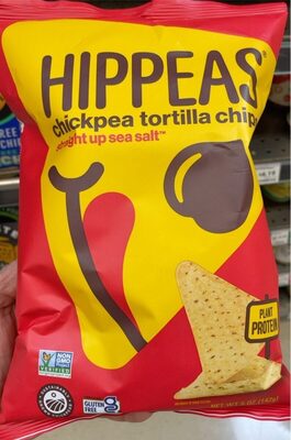 Straight Up Sea Salt Chickpea Tortilla Chips, Straight Up Sea Salt