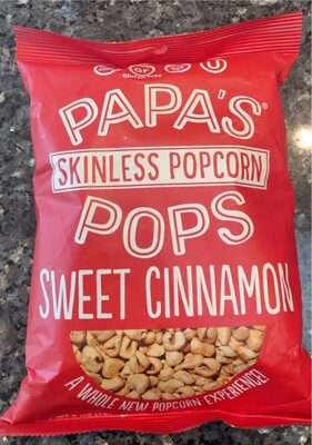 Sweet Cinnamon Skinless Popcorn, Sweet Cinnamon