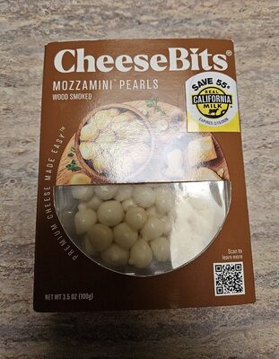 Wood Smoked Mozzamini Pearls, Wood Smoked