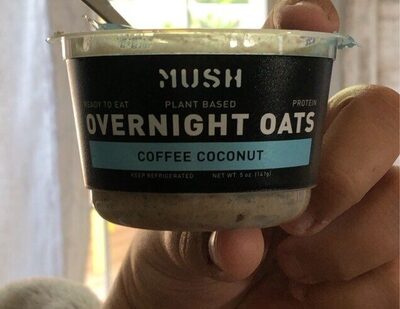 Coffee Coconut Oats, Coffee Coconut