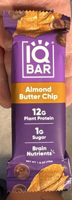 Almond Butter Chip Bar, Almond Butter Chip