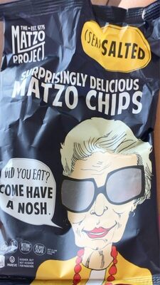 (Sea) Salted Matzo Chips, (Sea) Salted