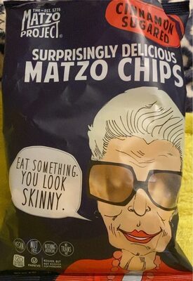 Cinnamon Sugared Matzo Chips, Cinnamon Sugared