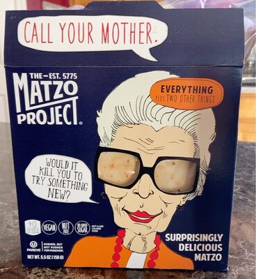 Everything Surprisingly Delicious Matzo, Everything
