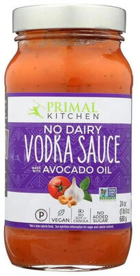 No Dairy Vodka Sauce, No Dairy Vodka