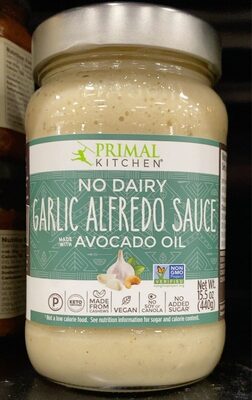 No Dairy Garlic Alfredo Sauce, No Dairy Garlic Alfredo