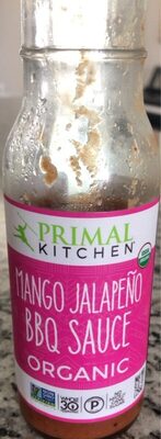 Mango Jalapeno Organic BBQ Sauce, Mango Jalapeno