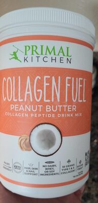 Peanut Butter Flavor Collagen Peptide Drink Mix, Peanut Butter