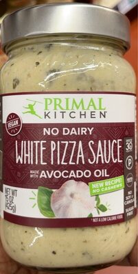 No Dairy White Pizza Sauce, No Dairy White Pizza