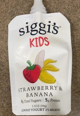 Strawberry & Banana Low-Fat Yogurt, Strawberry & Banana