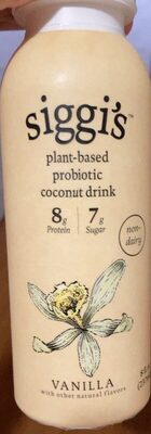 Vanilla Plant-Based Probiotic Coconut Drink, Vanilla