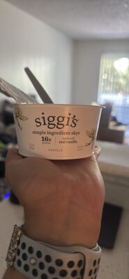 Vanilla Icelandic Style Skyr Strained Nonfat Yogurt, Vanilla