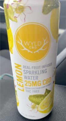 Lemon Real-Fruit Infused Sparkling Water, Lemon