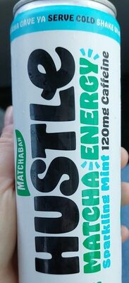 Sparkling Mint Hustle Matcha Energy Beverage, Mint