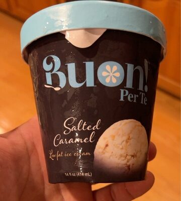 Salted Caramel Low Fat Ice Cream, Salted Caramel