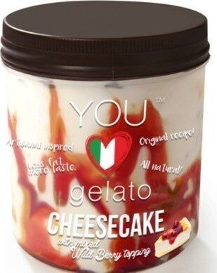 Strawberry Italian Inspired Gelato, Strawberry