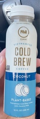 Coconut Vietnamese Cold Brew Coffee, Coconut