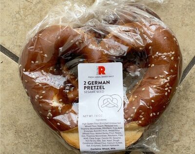Sesame Seed German Pretzel, Sesame Seed