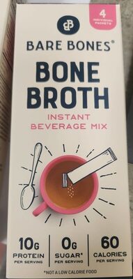 Mushroom Bone Broth Instant Beverage Mix, Mushroom