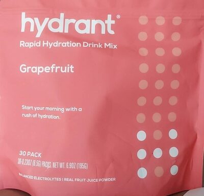 Grapefruit Rapid Hydration Mix, Grapefruit