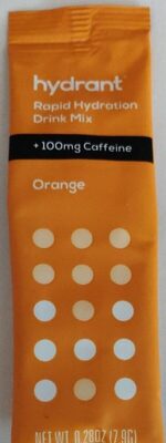 Orange Rapid Hydration Mix, Orange