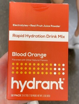 Blood Orange Electrolyte Drink Mix, Blood Orange