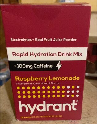 Raspberry Lemonade Energy Drink Mix, Raspberry Lemonade