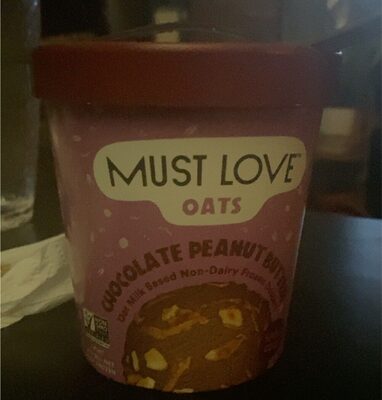 Peanut Butter Swirl Oat Milk Based Non-Dairy Frozen Dessert, Peanut Butter Swirl